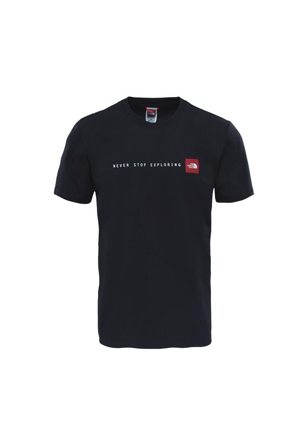Koszulka turystyczna męska The North Face M NSE Tee. Kolor: czarny. Sport: turystyka piesza