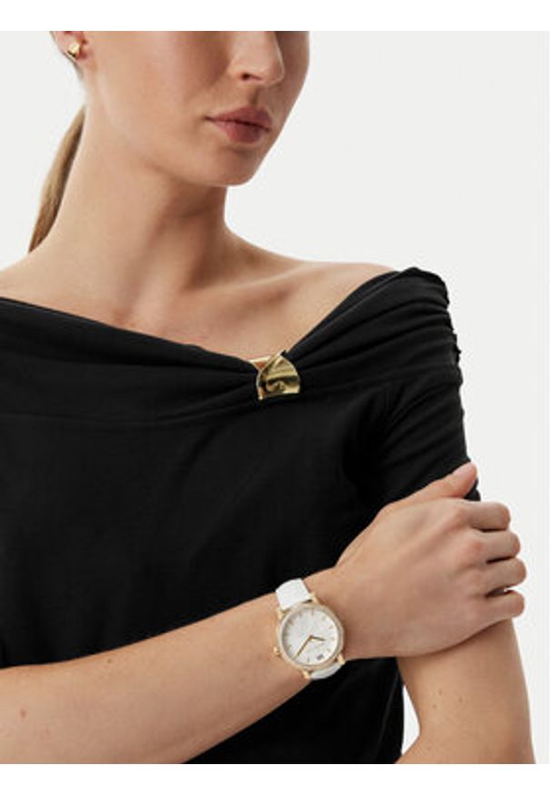 Michael Kors Zegarek Corey MK7551 Biały. Kolor: biały