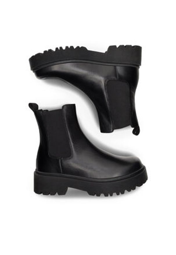 Lasocki Botki WB-ALESSIA-12 Czarny. Kolor: czarny. Materiał: materiał