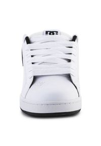 Buty DC Court Graffik M 300529-WLK białe. Kolor: biały. Materiał: guma. Szerokość cholewki: normalna #6