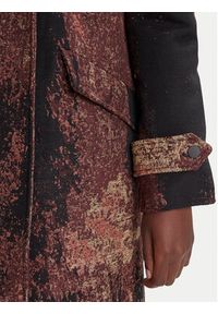 Desigual Płaszcz przejściowy Brushed Lacroix 25WWEW05 Brązowy Loose Fit. Kolor: brązowy. Materiał: bawełna #3