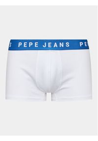 Pepe Jeans Komplet 2 par bokserek Logo Tk Lr 2P PMU10963 Biały. Kolor: biały. Materiał: bawełna