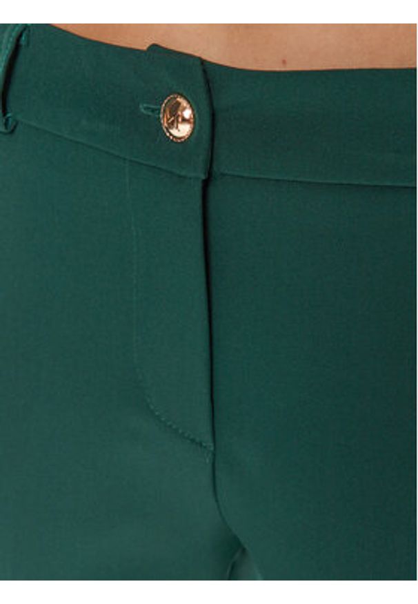 Maryley Spodnie materiałowe 24IB52Z/M19/43GU Zielony Regular Fit. Kolor: zielony. Materiał: syntetyk