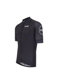KEADA SPORTS - Damska koszulka kolarska z krótkim rękawem – Czarna. Kolor: czarny. Długość rękawa: krótki rękaw. Długość: krótkie. Sport: kolarstwo