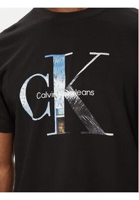 Calvin Klein Jeans T-Shirt Photo Monogram J30J327483 Czarny Regular Fit. Kolor: czarny. Materiał: bawełna