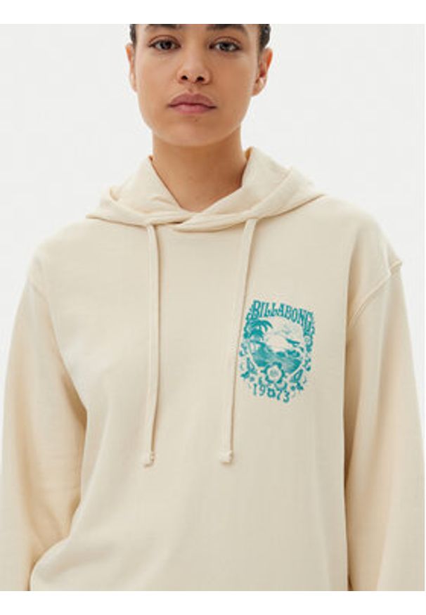 Billabong Bluza More Rides EBJSF00179 Beżowy Regular Fit. Kolor: beżowy. Materiał: bawełna