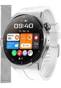 Smartwatch Enter SAT.111.532.1411-SET Biały. Rodzaj zegarka: smartwatch. Kolor: biały