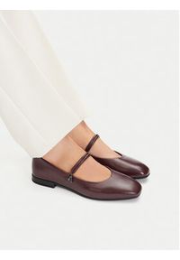 Lasocki Baleriny CEO-RST-ROMI-64 Bordowy. Kolor: czerwony. Materiał: skóra #4