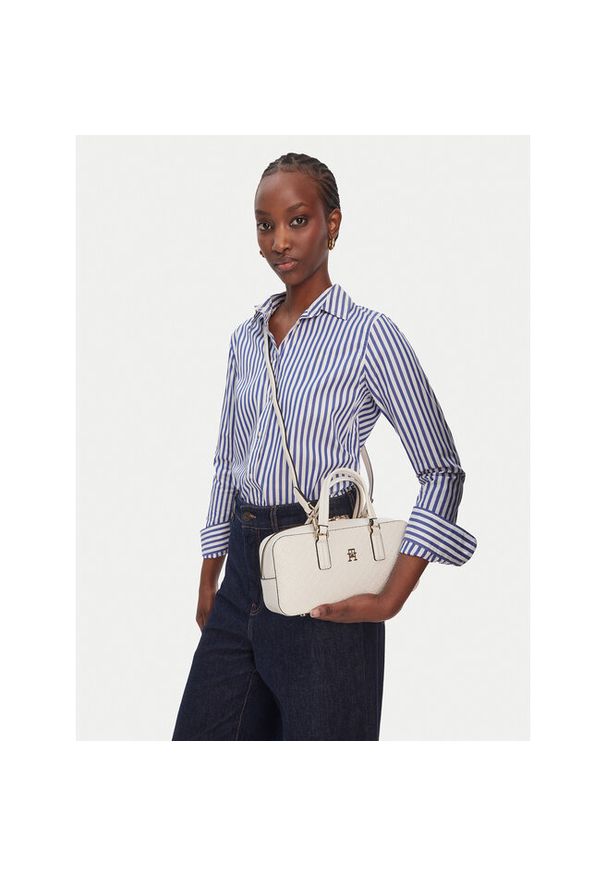 TOMMY HILFIGER - Torebka Tommy Hilfiger. Kolor: biały