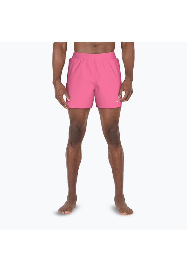 Szorty kąpielowe męskie Nike Essential 5" Volley. Kolor: różowy