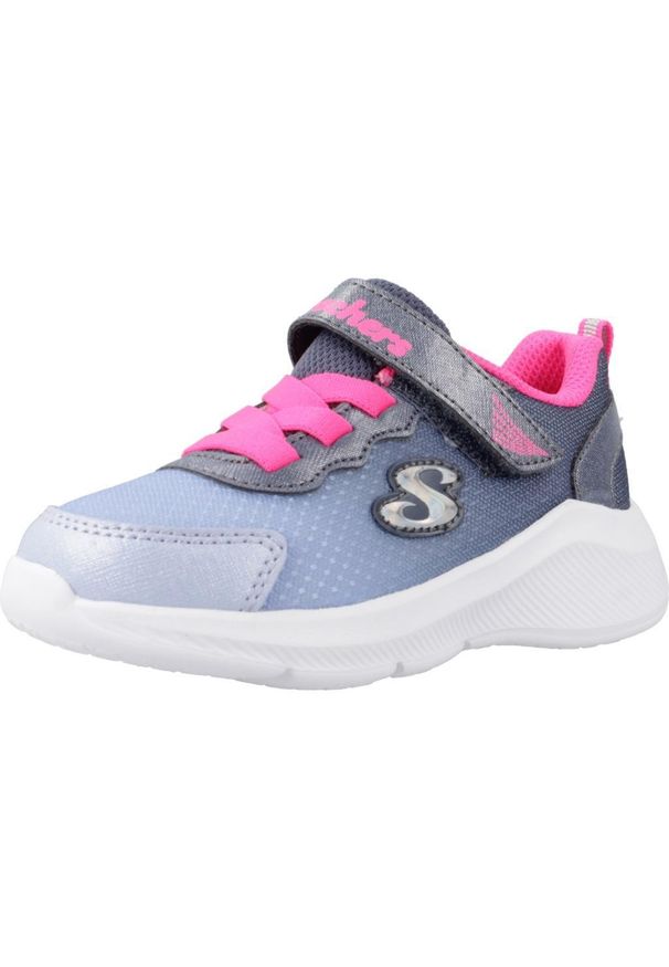 skechers - Tenisówki Skechers Model Swifters - Cuti Kolor Niebieski. Kolor: niebieski. Materiał: syntetyk, tkanina. Model: Skechers Sport. Sport: turystyka piesza
