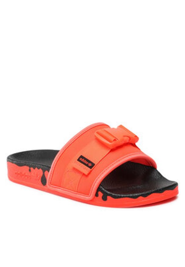 Adidas - adidas Klapki Pouchylette W GY1009 Pomarańczowy. Kolor: pomarańczowy. Materiał: materiał