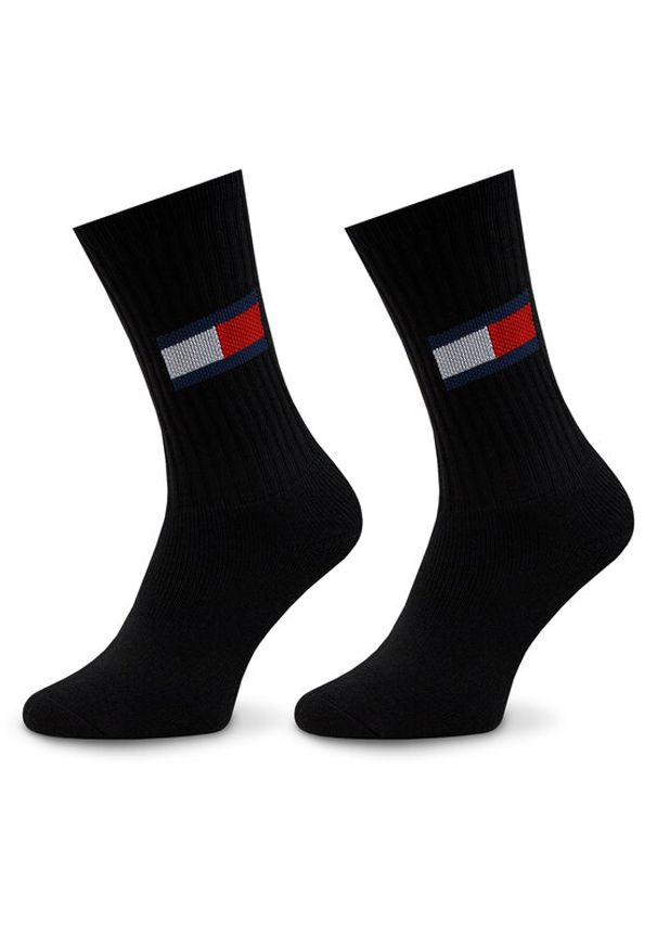 Tommy Jeans Skarpety długie 701228222 Czarny. Kolor: czarny. Materiał: bawełna