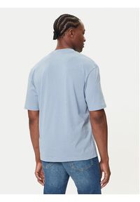 Hugo - HUGO T-Shirt Nalax 50543493 Błękitny Regular Fit. Kolor: niebieski. Materiał: bawełna #3