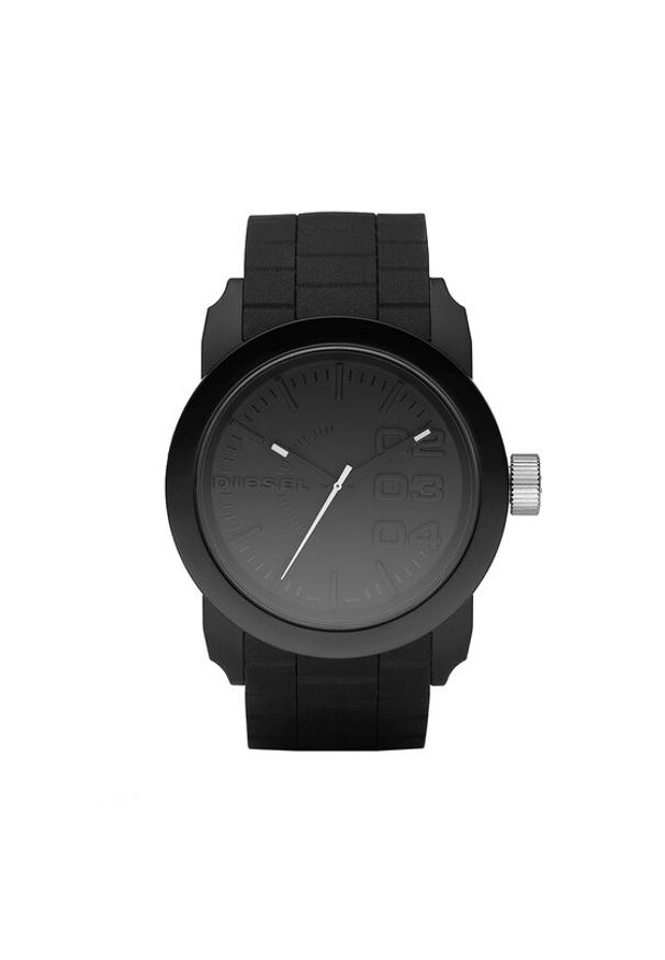 Diesel Zegarek Double Down S44 DZ1437 Czarny. Kolor: czarny. Materiał: syntetyk