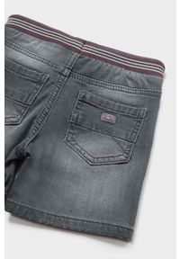 Mayoral szorty jeansowe dziecięce kolor szary regulowana talia. Okazja: na co dzień. Kolor: szary. Materiał: jeans. Styl: casual #2