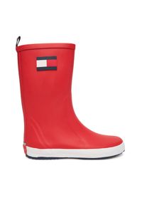 TOMMY HILFIGER - Kalosze Tommy Hilfiger. Kolor: czerwony #1