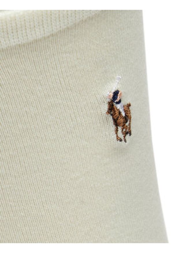 Polo Ralph Lauren Zestaw 3 par wysokich skarpet damskich 455955241001 Kolorowy. Materiał: materiał, bawełna. Wzór: kolorowy