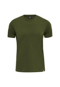 Koszulka Hummel Legacy Chevron. Kolor: zielony. Wzór: nadruk. Sport: piłka nożna #1