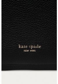 Kate Spade - Torebka skórzana. Kolor: czarny. Materiał: skórzane. Rodzaj torebki: na ramię #2