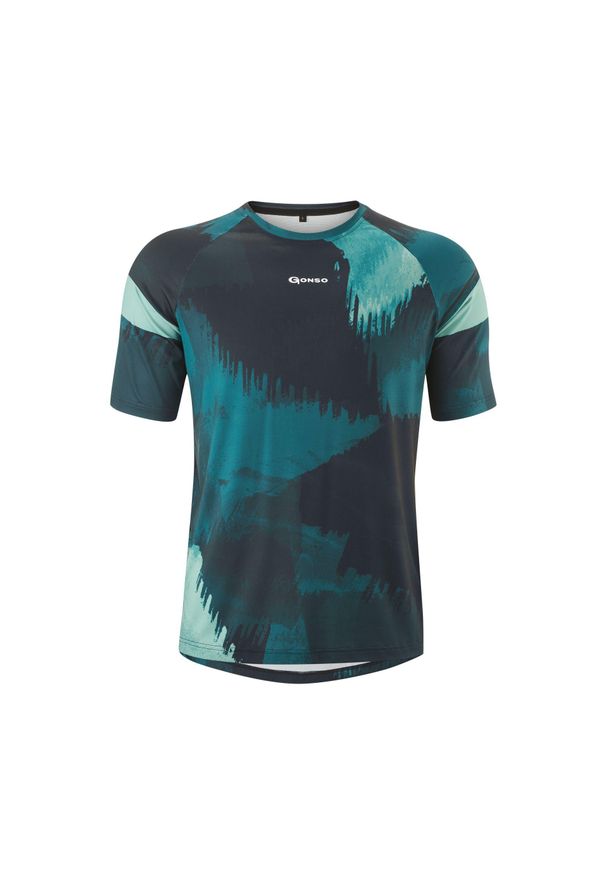 GONSO - Koszulka Gonso Masino. Kolor: wielokolorowy, niebieski, czarny. Sport: kolarstwo