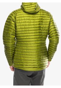Kurtka puchowa męska Montane Anti-Freeze Lite Hoodie. Kolor: zielony. Materiał: puch