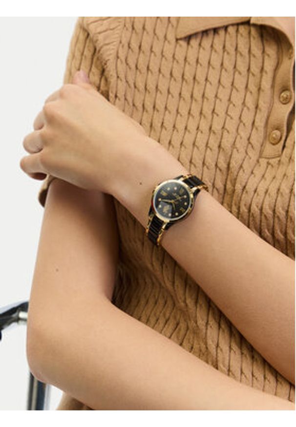 U.S. Polo Assn. Zegarek Selena USP8383BK Czarny. Kolor: czarny