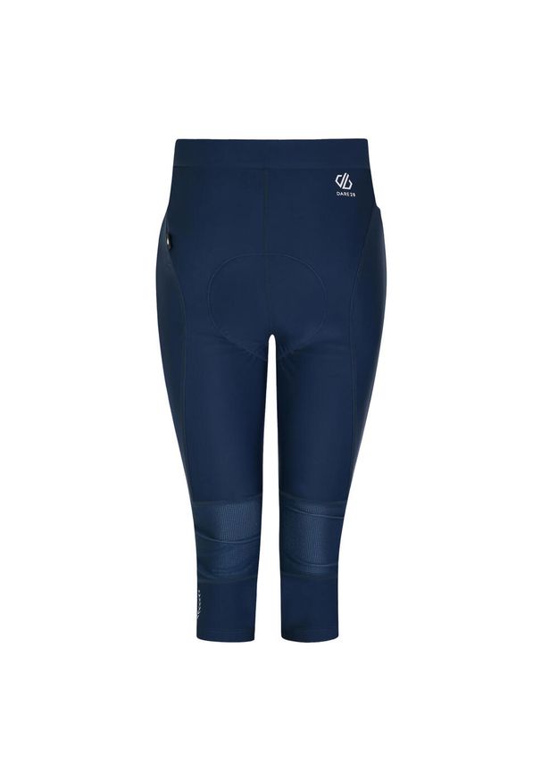 DARE 2B - Legginsy Damskie Jazda Rowerem Worldly. Kolor: niebieski. Sport: kolarstwo