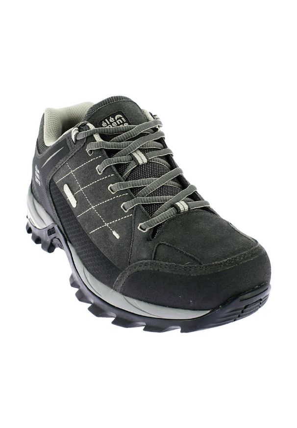 ELEMENTERRE - Niskie buty turystyczne Élémenterre Sonora Low EV. Kolor: wielokolorowy, szary, brązowy. Materiał: nylon, skóra. Szerokość cholewki: normalna. Styl: sportowy. Sport: turystyka piesza