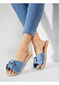 Manebi Espadryle Sandals With Bow M 3.0 J0 Niebieski. Kolor: niebieski #4