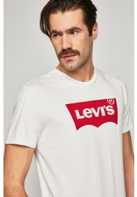 Levi's® - Levi's - T-shirt Graphic 17783.0140-C18978H215. Okazja: na spotkanie biznesowe. Kolor: biały. Wzór: nadruk. Styl: biznesowy #1