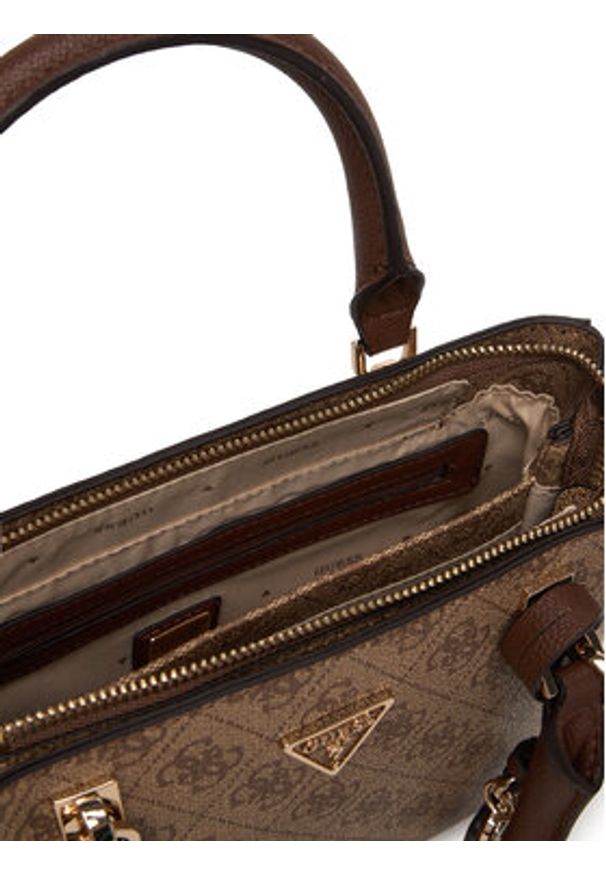 Guess Torebka Noelle II HWBG96 72050 Beżowy. Kolor: beżowy. Materiał: skórzane