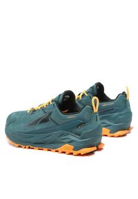 Altra Trekkingi M Olympus 5 Hike Low Gtx GORE-TEX AL0A7R6R302-070 Zielony. Kolor: zielony. Materiał: skóra, nubuk. Technologia: Gore-Tex. Sport: turystyka piesza #4