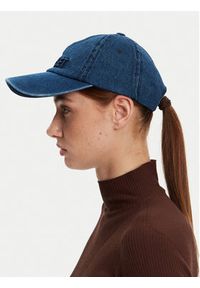 TwinSet - TWINSET Czapka z daszkiem 251LL5BAA Niebieski. Kolor: niebieski. Materiał: bawełna #4