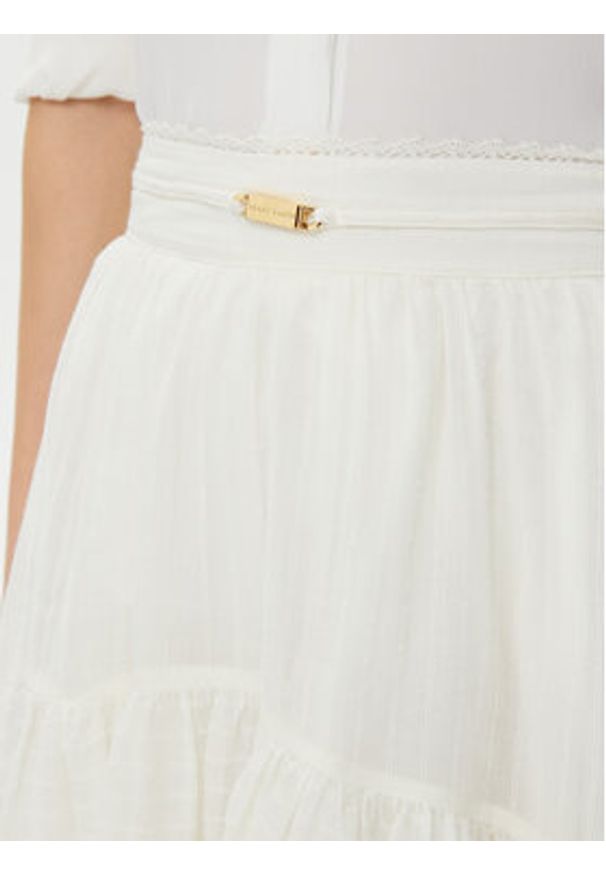 Guess Spódnica 5GGD34 7317A Biały Regular Fit. Kolor: biały. Materiał: syntetyk