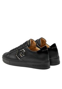 Philipp Plein - PHILIPP PLEIN Sneakersy FADS MSC3997 PLE005N Czarny. Kolor: czarny. Materiał: skóra