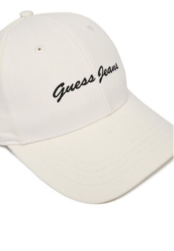 Guess Jeans Czapka z daszkiem CEO-GJ-U3-003-SS26 Biały. Kolor: biały. Materiał: bawełna