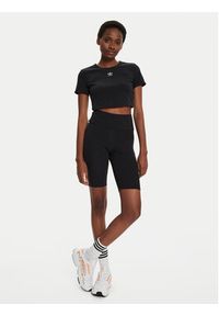 Adidas - adidas T-Shirt Essentials II8057 Czarny Slim Fit. Kolor: czarny. Materiał: bawełna
