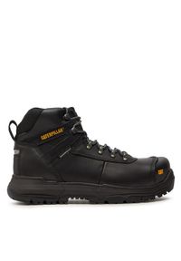 CAT Footwear Trapery Pneumatic 2.0 St S3 Wr Hro Src P725692 Czarny. Kolor: czarny. Materiał: skóra