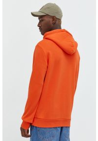 Superdry bluza męska kolor pomarańczowy z kapturem wzorzysta. Typ kołnierza: kaptur. Kolor: pomarańczowy. Materiał: dzianina #4