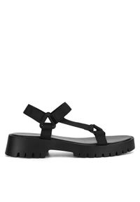 Jenny Fairy Sandały JD23-0417-56 Czarny. Kolor: czarny. Materiał: materiał #1