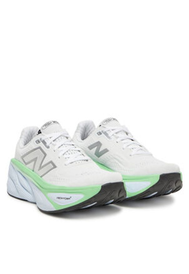 New Balance Buty do biegania Fresh Foam X More v5 WMORV5 Biały. Kolor: biały. Materiał: materiał