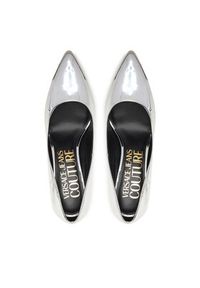 Versace Jeans Couture Szpilki 80VA3S50 ZS406 900 Srebrny. Kolor: srebrny. Materiał: skóra. Obcas: na szpilce #3