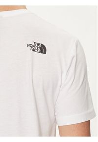 The North Face T-Shirt Never Stop NF0A87NS Biały Regular Fit. Kolor: biały. Materiał: bawełna #5