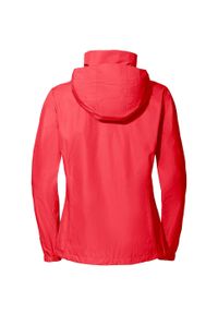 Kurtka przeciwdeszczowa damska Vaude Escape Light Jacket. Kolor: czerwony, wielokolorowy, czarny. Sport: turystyka piesza