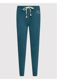 Femi Stories Spodnie dresowe Tricia Granatowy Slim Fit. Kolor: niebieski. Materiał: bawełna #2