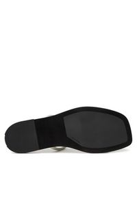 Calvin Klein Sandały Flat Sandal Squared 2-Bar Lth HW0HW02532 Beżowy. Kolor: beżowy. Materiał: skóra #4