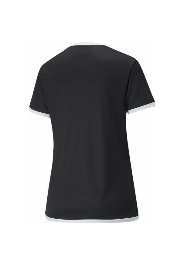 Puma - Damska koszulka piłkarska teamLIGA PUMA Black White. Kolor: biały, wielokolorowy, czarny. Sport: piłka nożna