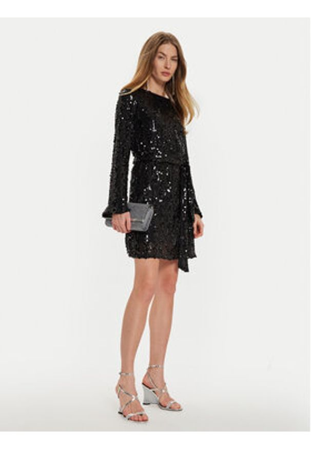 Vero Moda Sukienka koktajlowa Efa 10321447 Czarny Regular Fit. Kolor: czarny. Materiał: syntetyk. Styl: wizytowy