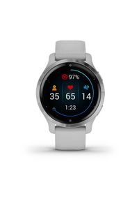 GARMIN - Garmin Venu 2S srebrny. Rodzaj zegarka: smartwatch. Kolor: srebrny. Styl: sportowy, retro, elegancki, młodzieżowy #5